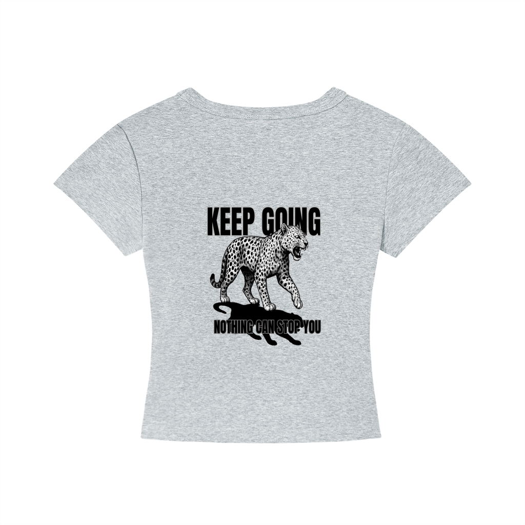 KEEP GOING CROP TEE