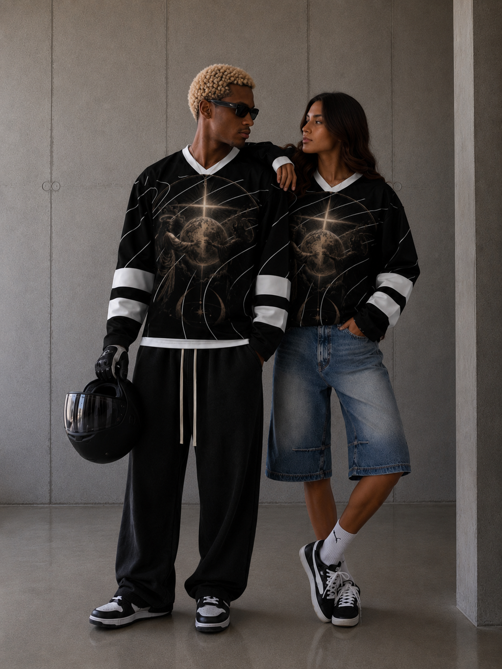 DUALITY JERSEY SHIRT - oversized hockey fit