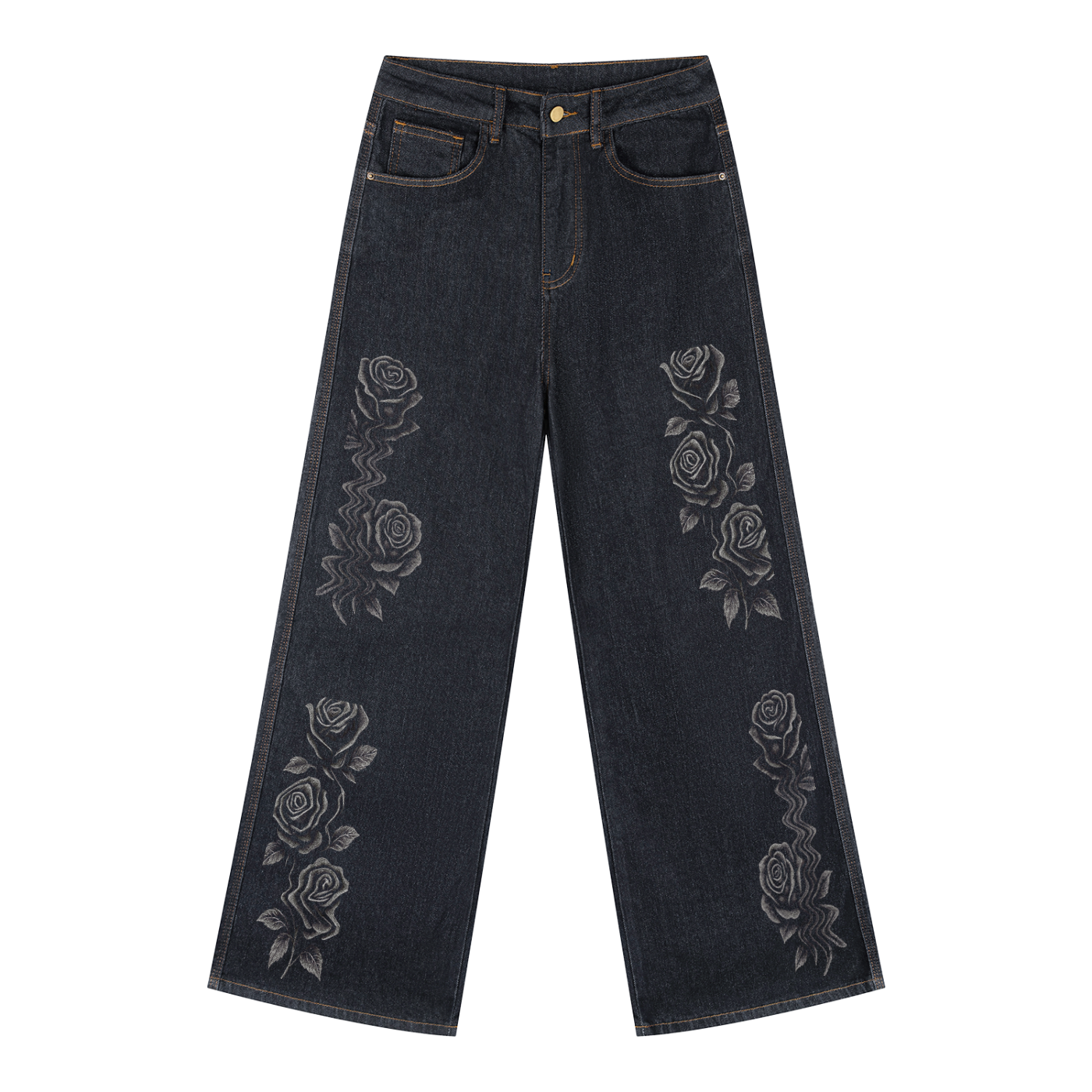 ROSES STRAIGHT-LEG JEANS