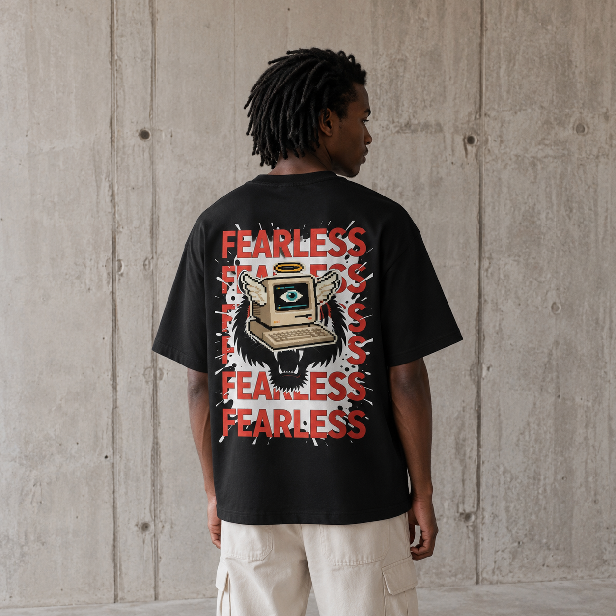 Pure Cotton Oversized T-Shirt — Unisex