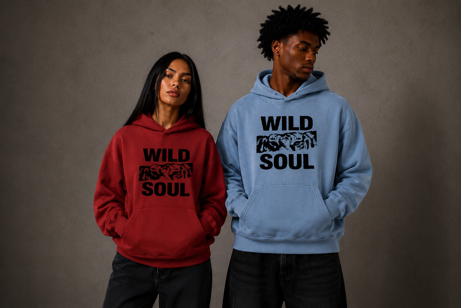 WILD SOUL OVERSIZED HOODIE