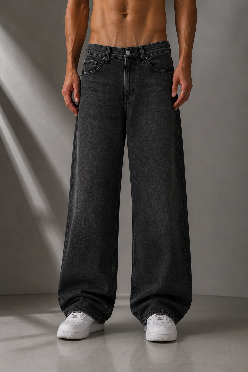 MEN'S VINTAGE WASH JEANS
