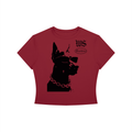 FEARLESS CREWNECK CROP TEE