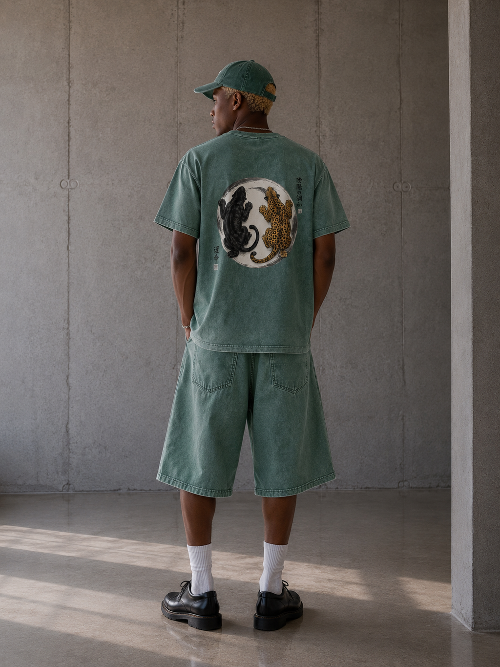 MINERAL WASH - PANTHERS COTTON TEE