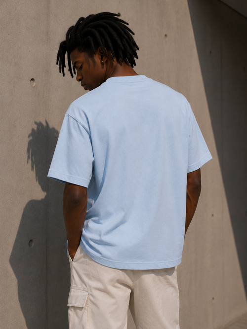 AWAKEN THE LIGHT - Oversized unisex cotton tee