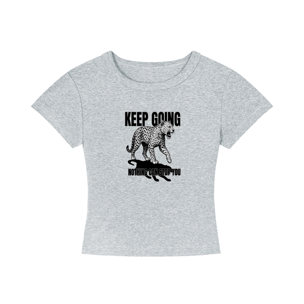 KEEP GOING CROP TEE