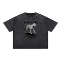 KEEP GOING - COTTON OVERSIZED T-SHIRT