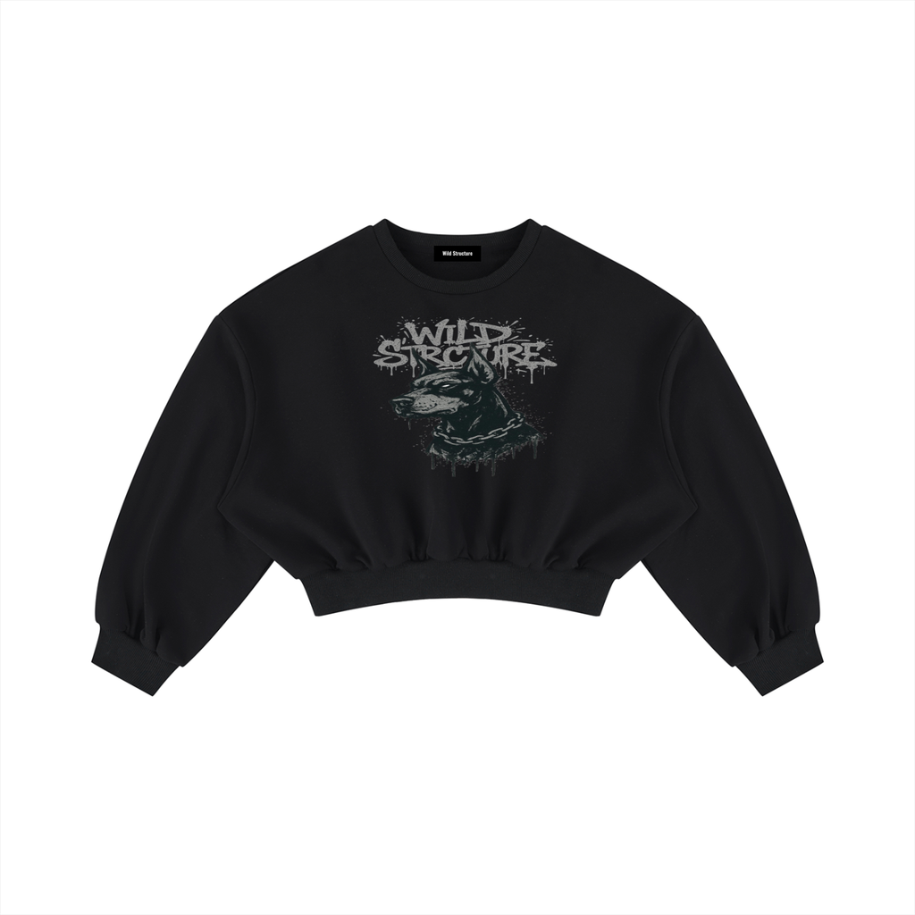 CROPPED BOXY SWEATSHIRT