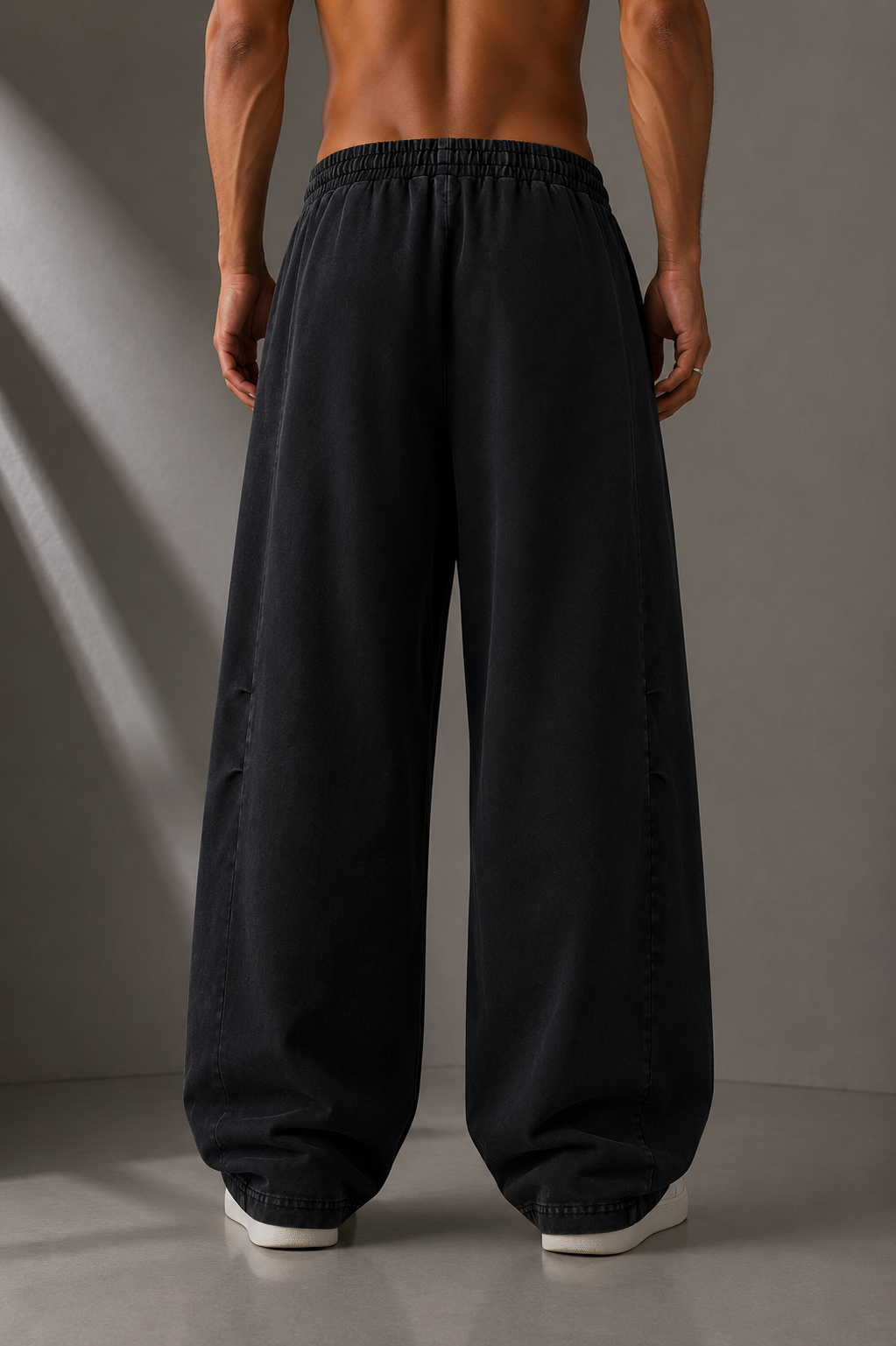 UNISEX BARREL LEG PANTS