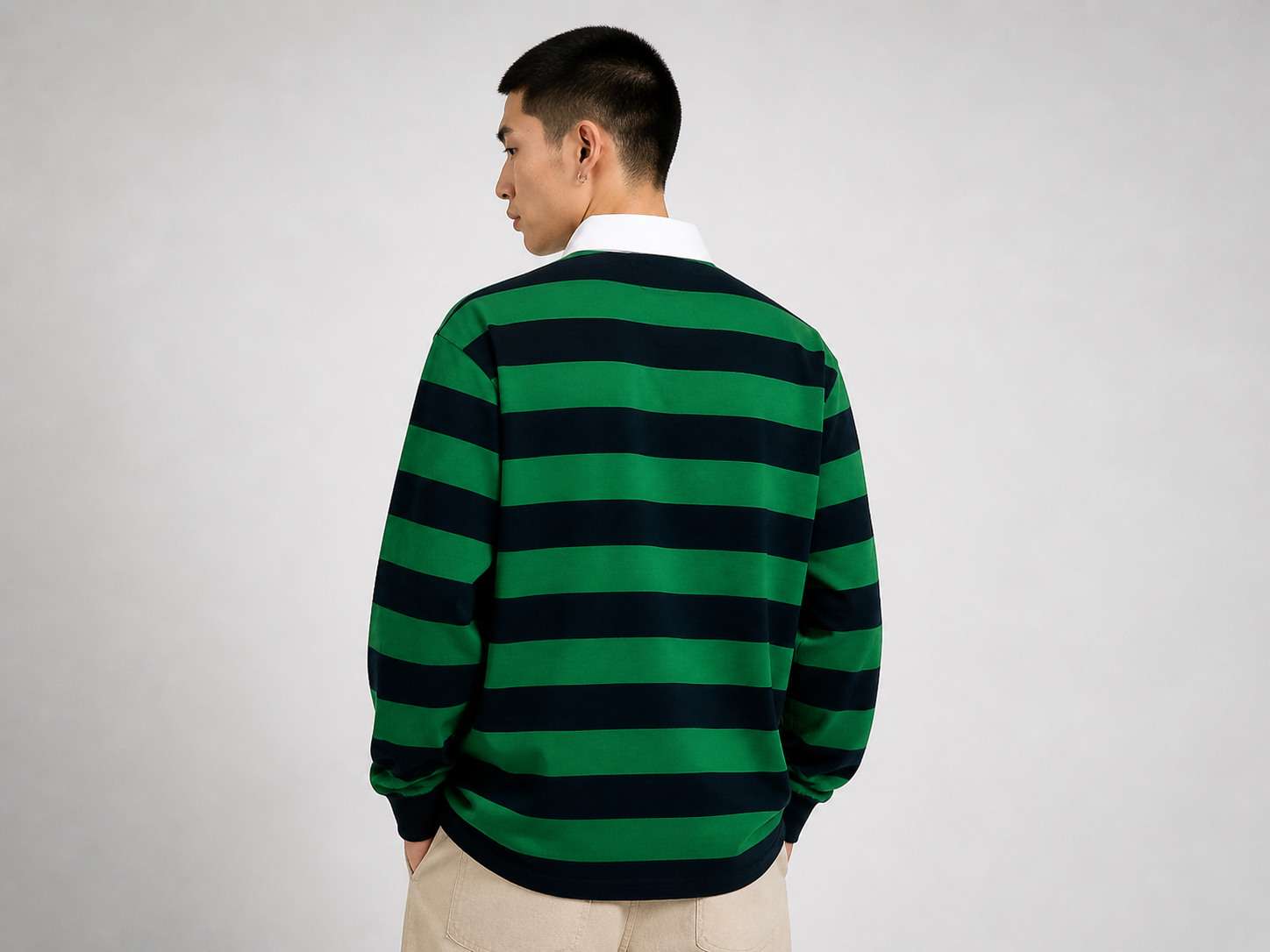 WILD STRIPE POLO SHIRT