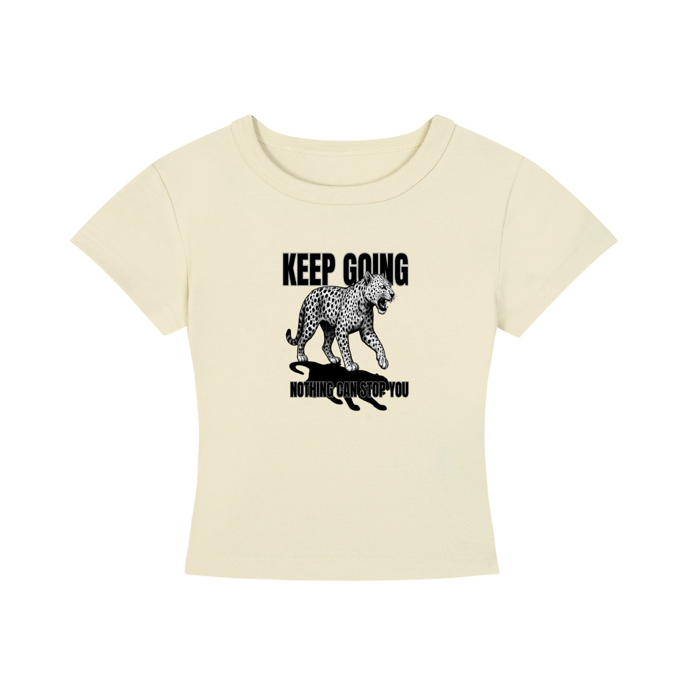 KEEP GOING CROP TEE