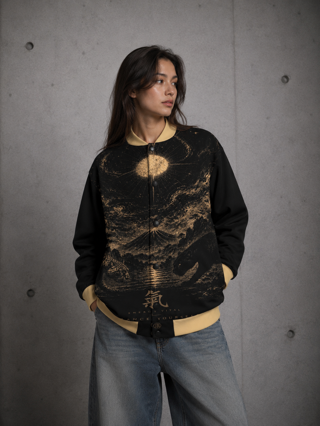 BASEBALL JACKET - BALANCED ENERGY