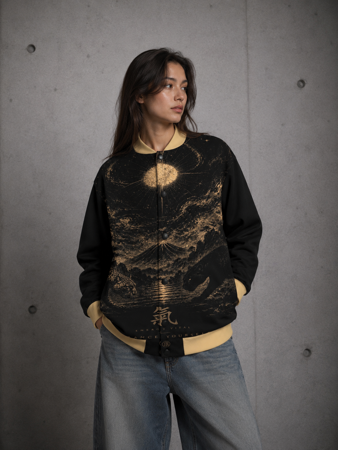 BASEBALL JACKET - BALANCED ENERGY