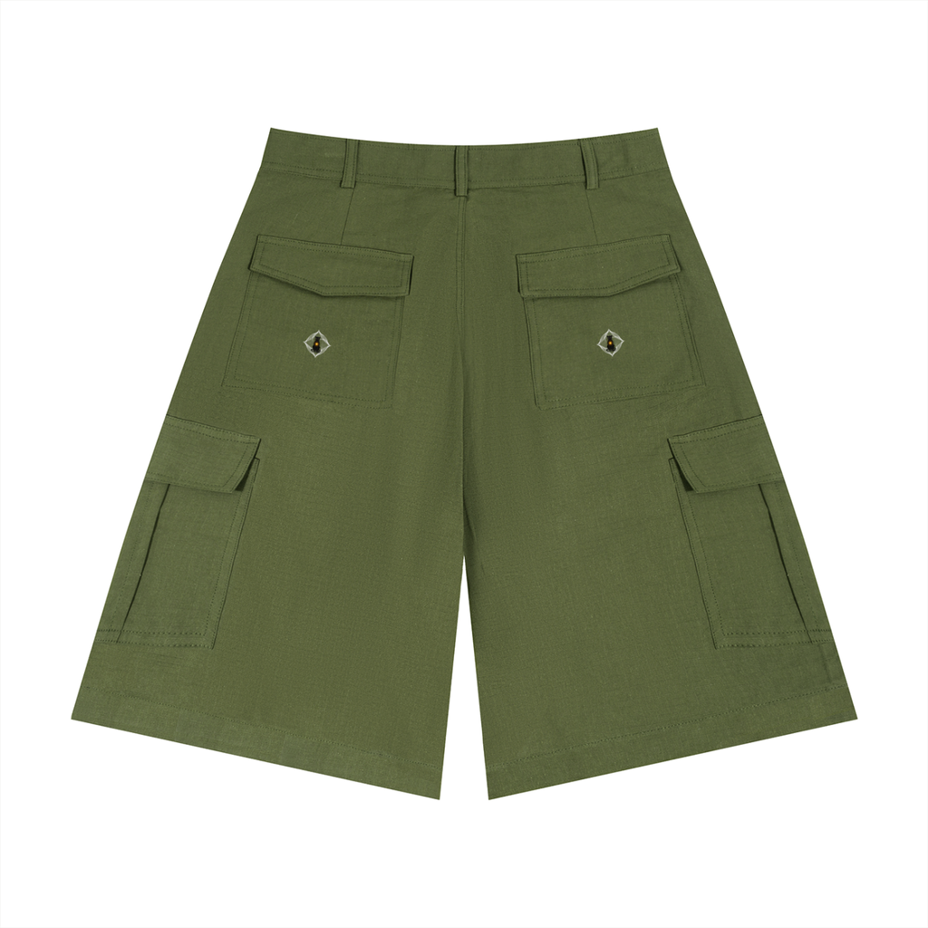 STRUCTURED CARGO SHORTS