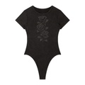 CREWNECK BODYSUIT - MINERAL WASH