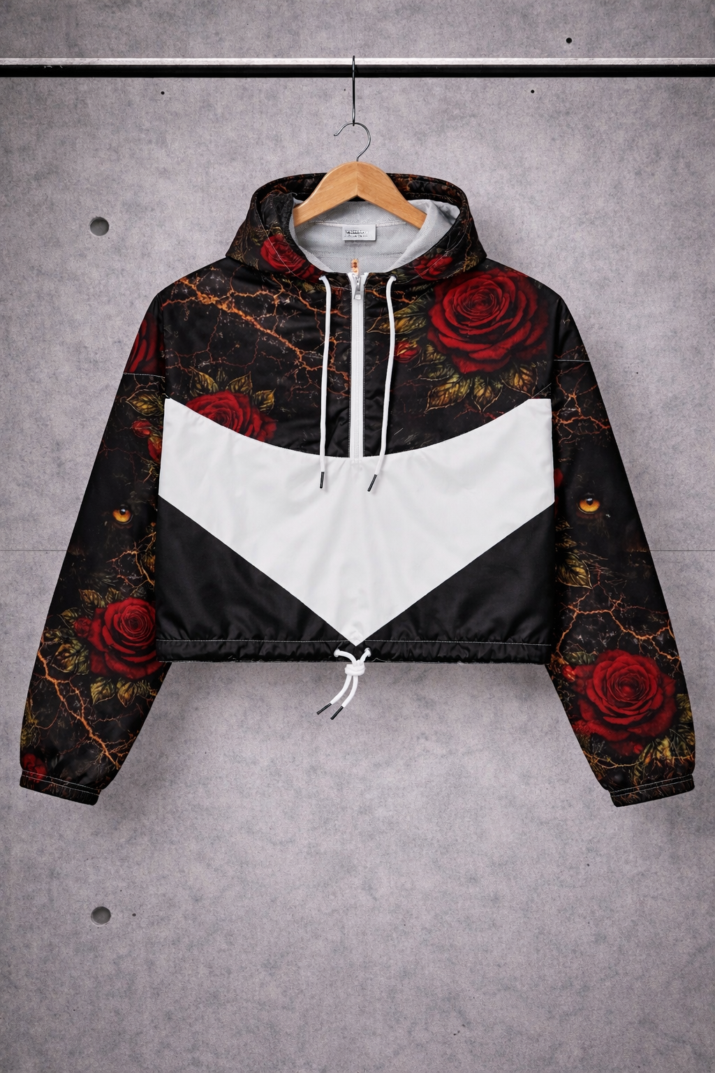 PANTHER - ROSE CROP JACKET
