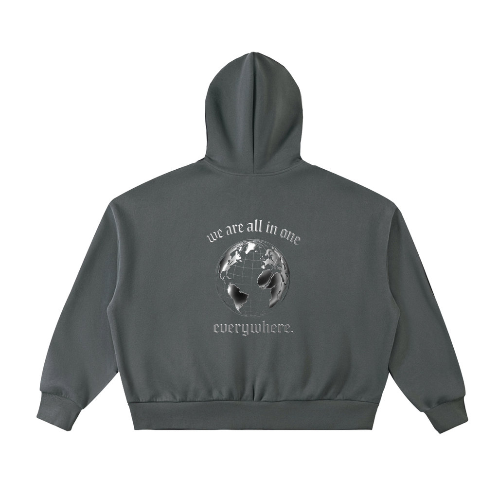 WILD BOXY HOODIE - Full Zip Hoodie