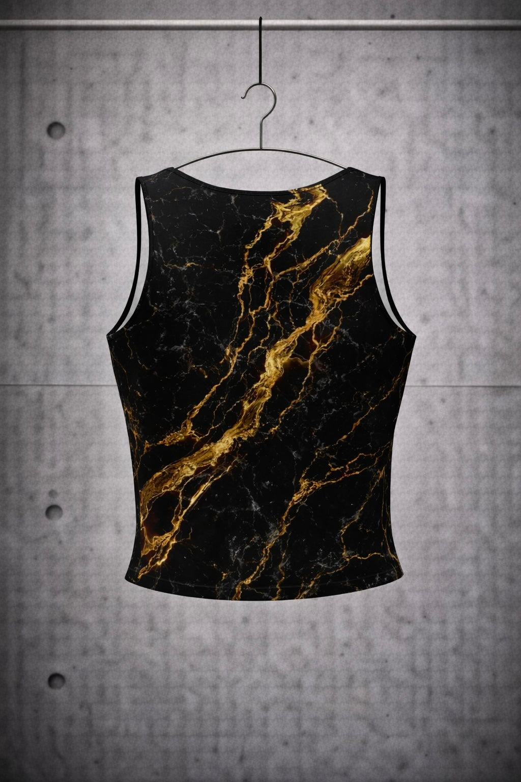 GOLD MARBLE CROP TOP