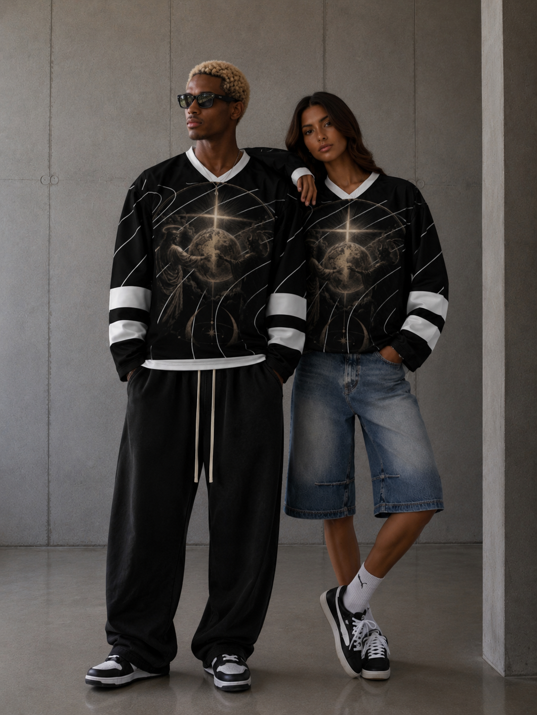 DUALITY JERSEY SHIRT - oversized hockey fit