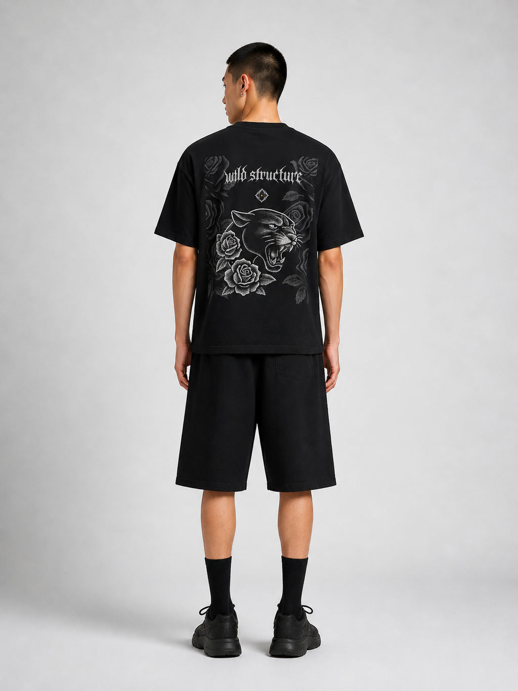 RELAXED THREE-QUARTER PANTS