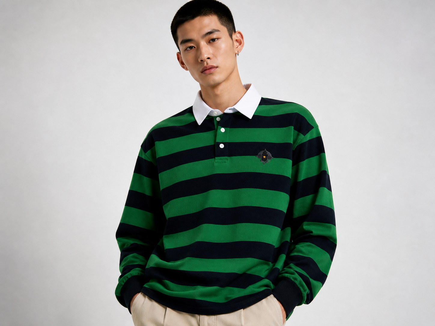 WILD STRIPE POLO SHIRT