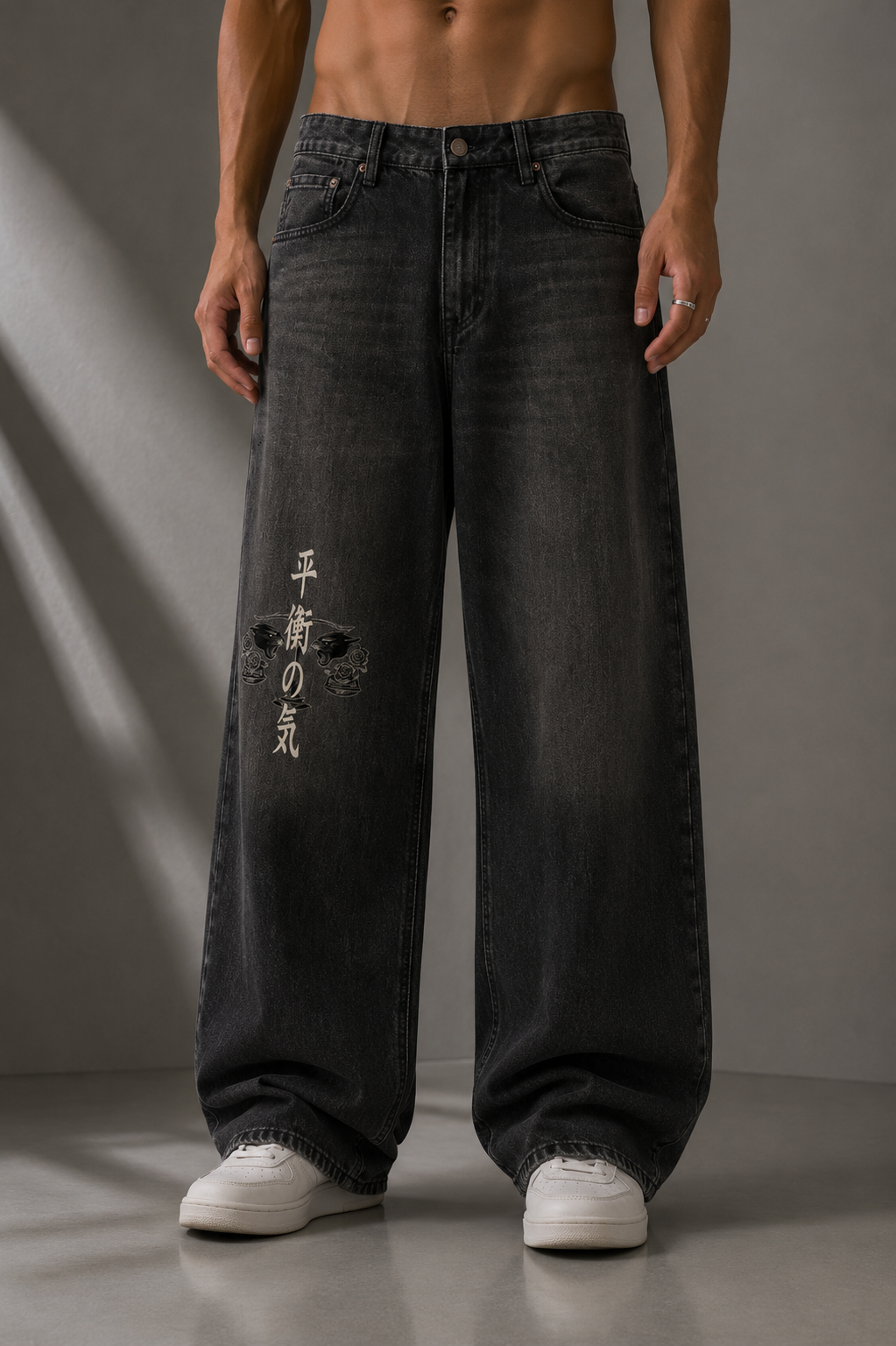 STRUCTURED HEAVYWEIGHT DENIM JEANS