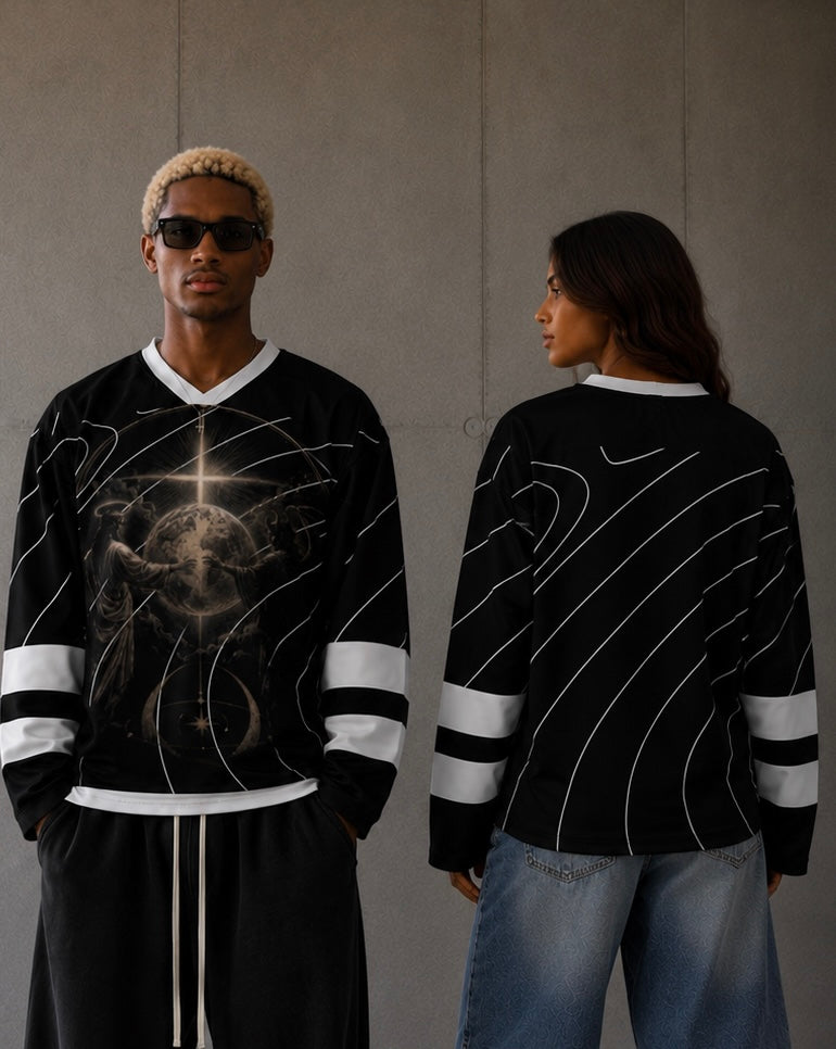 DUALITY JERSEY SHIRT - oversized hockey fit