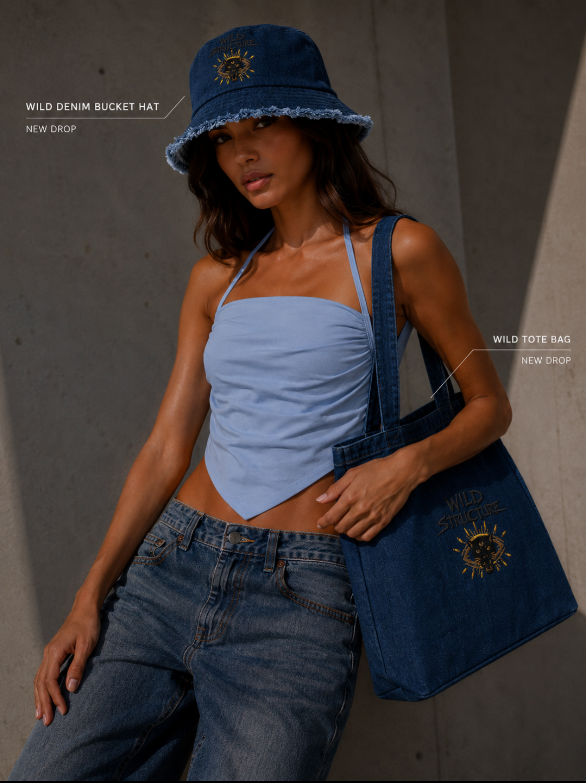 WILD DENIM BAG