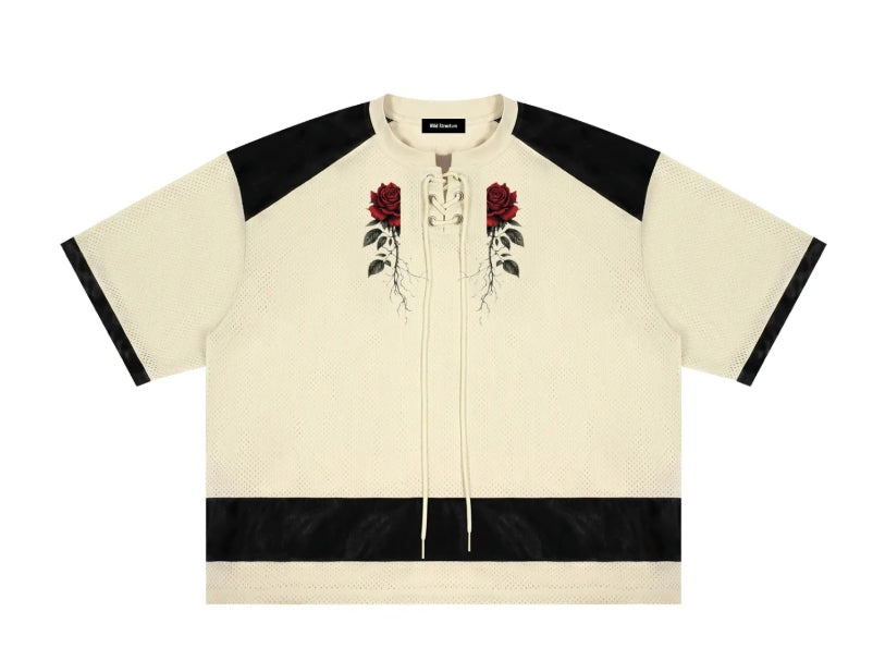 ROSES BOXY T-SHIRT— Unisex Oversized