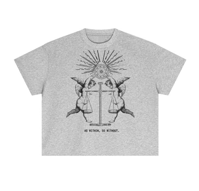 AWAKEN THE LIGHT - Oversized unisex cotton tee