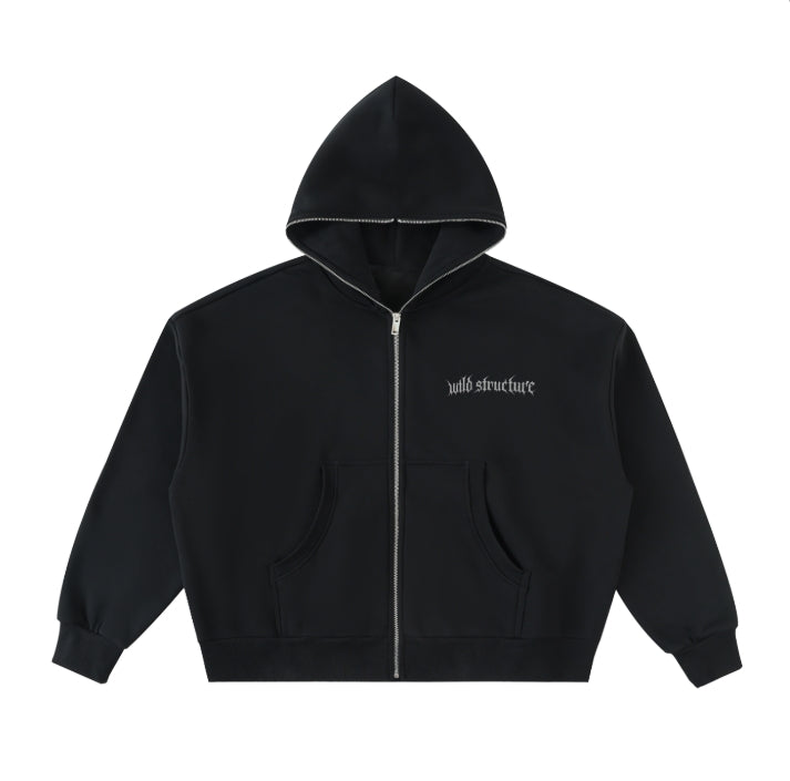 WILD BOXY HOODIE - Full Zip Hoodie