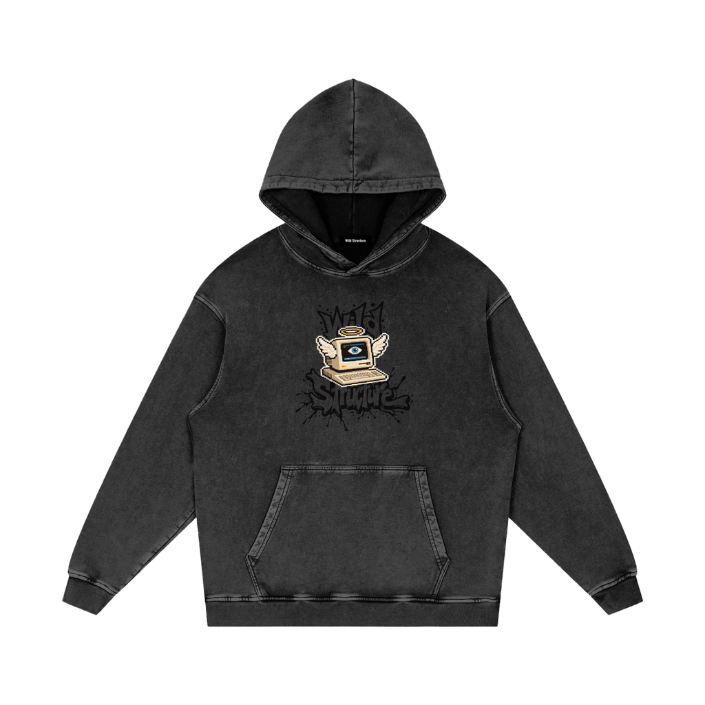 HOODIE,WILDSTRUCTURE,STREETWEAR,UNISEX,LOOSEFIT