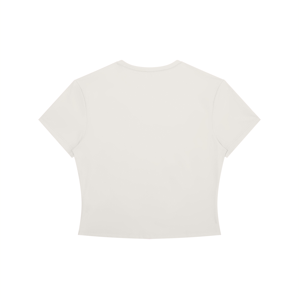 FEARLESS CREWNECK CROP TEE
