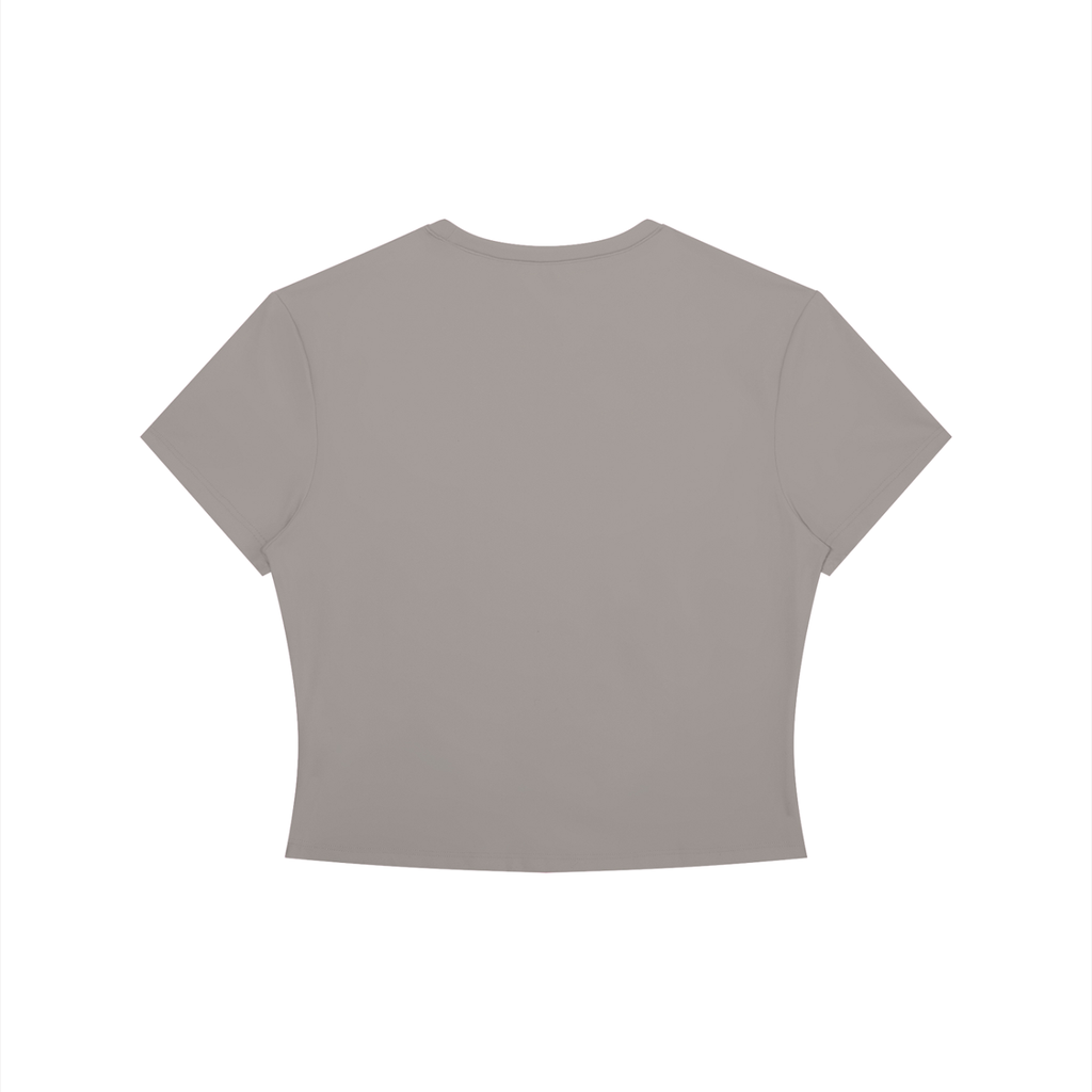 FEARLESS CREWNECK CROP TEE